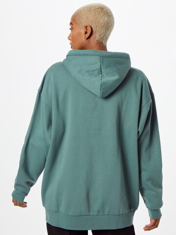 WEEKDAY Sweatjacke in Grün