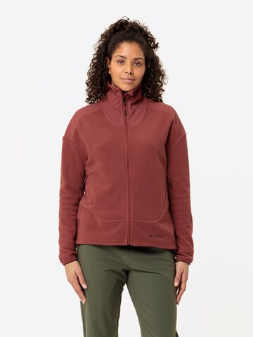 VAUDE Sports jacket ' Mineo II ' in Red: front