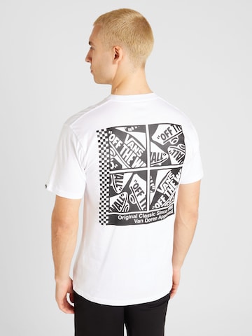 VANS T-shirt 'TECH BOX' i vit: framsida