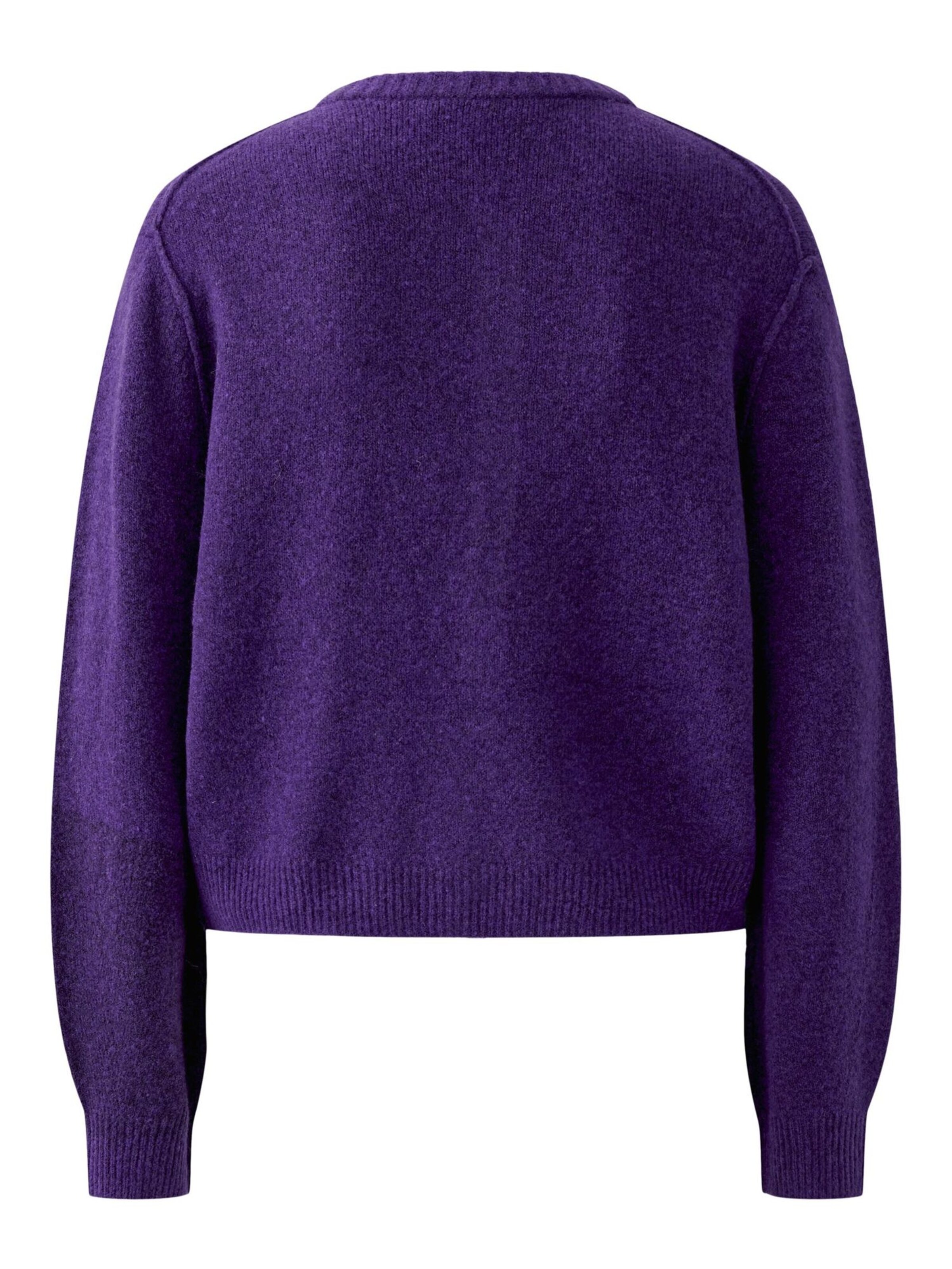 OUI Strickjacke 'ILAYA' in Lila