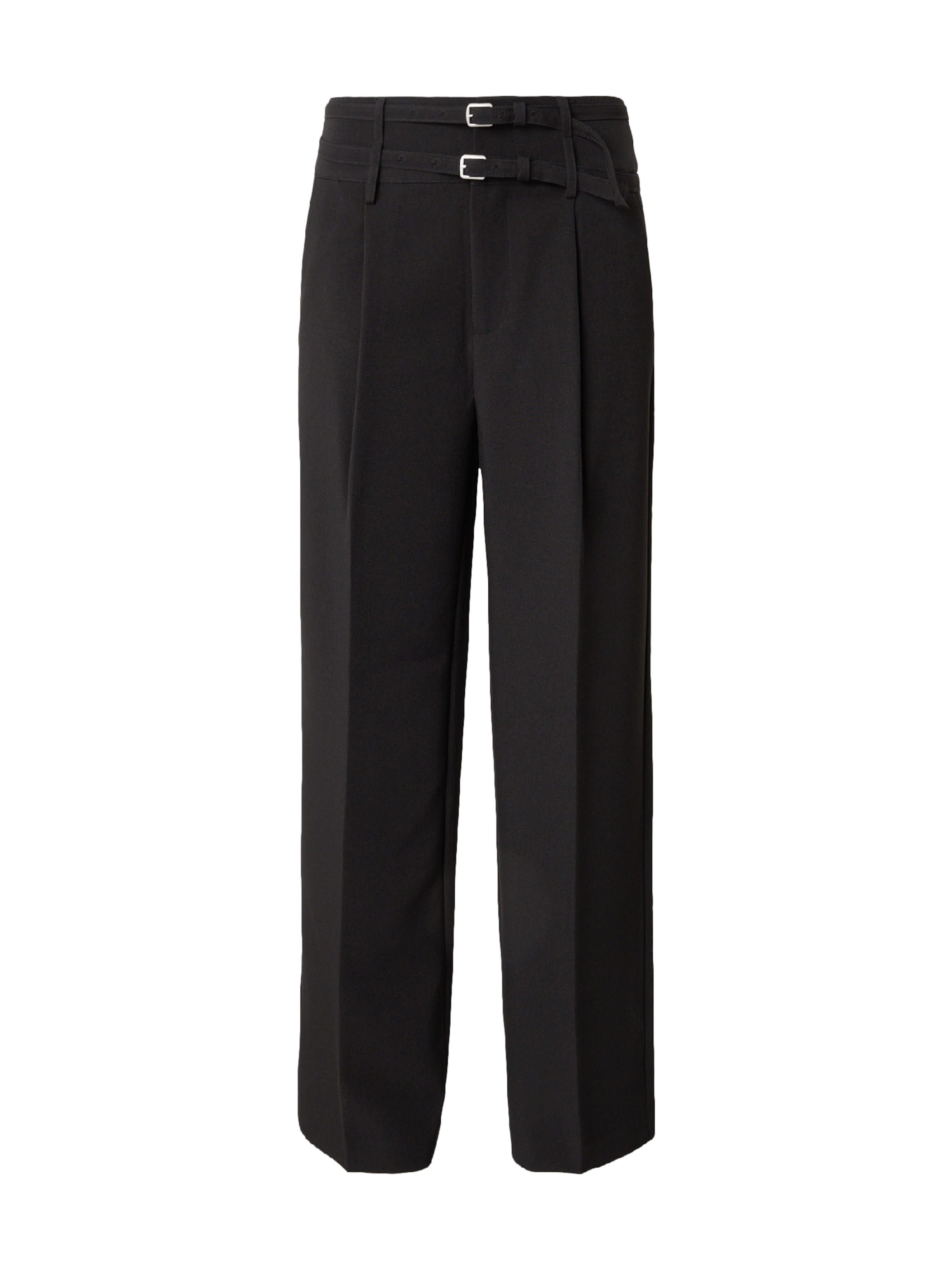 Noella Regular Hose 'N-Darryl' in Schwarz: Vorderseite