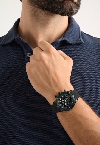 Montre à affichage analogique ' NST ' NAUTICA en noir : devant