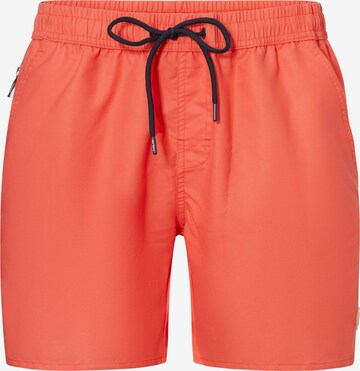 Ten Cate Board Shorts in Orange: front