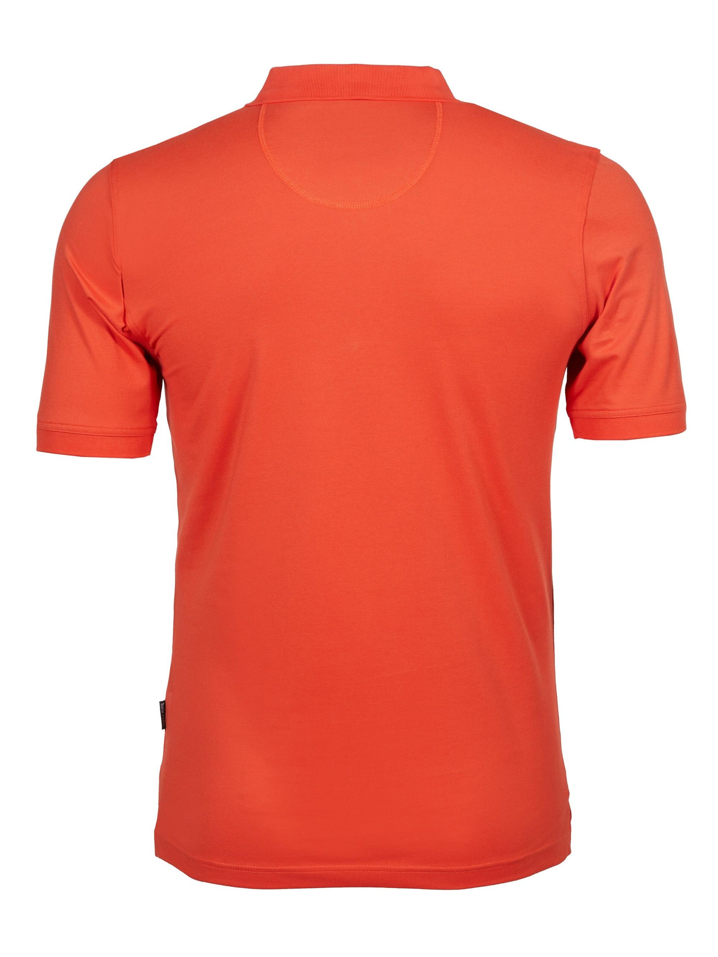 HAJO Shirt 'Basic Piqué-Poloshirt'‌‌‌‌‌‌‌‌ in Orange