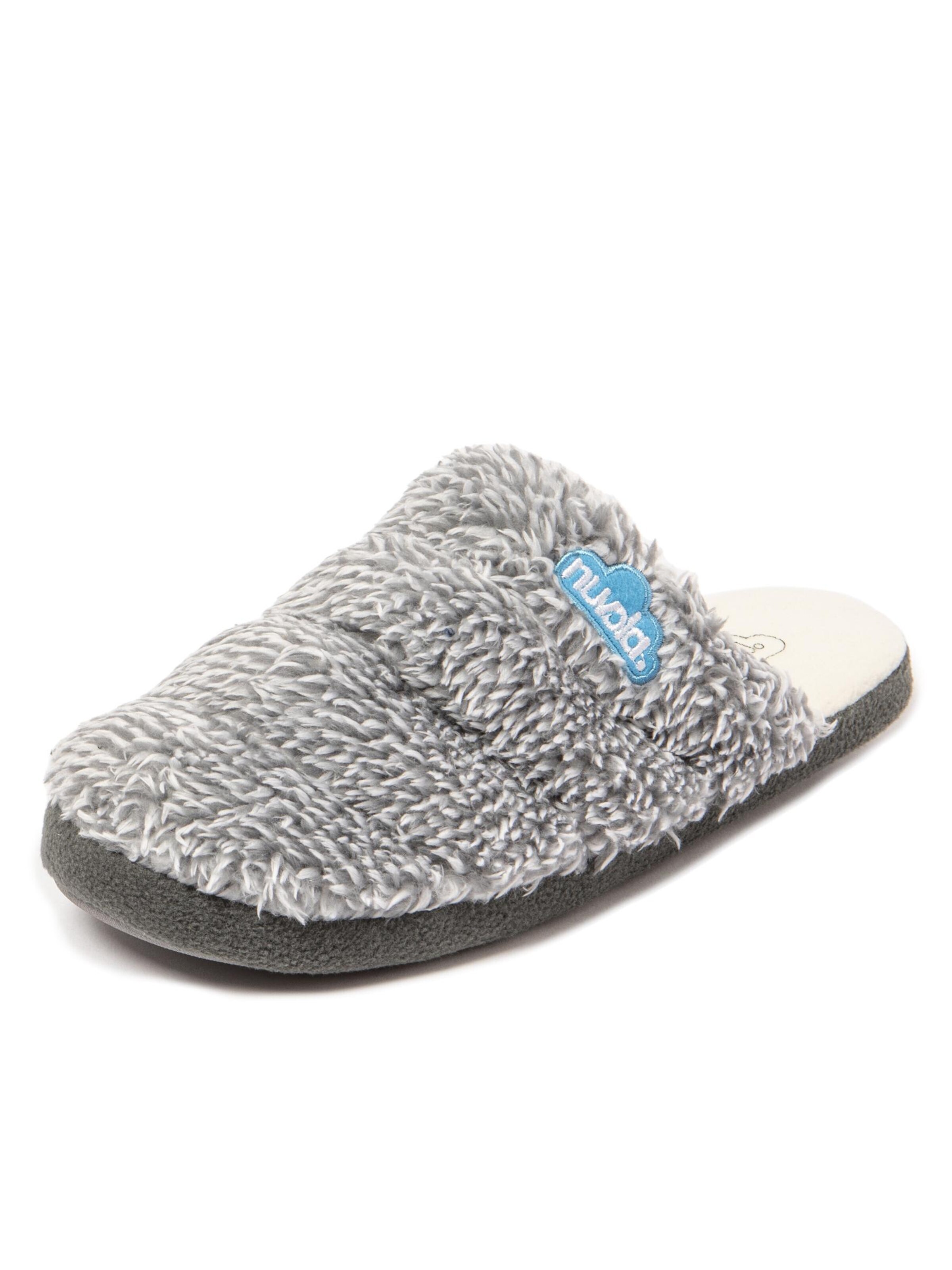 Nuvola. Slipper 'Zueco Cloud Polar' in Grey: front