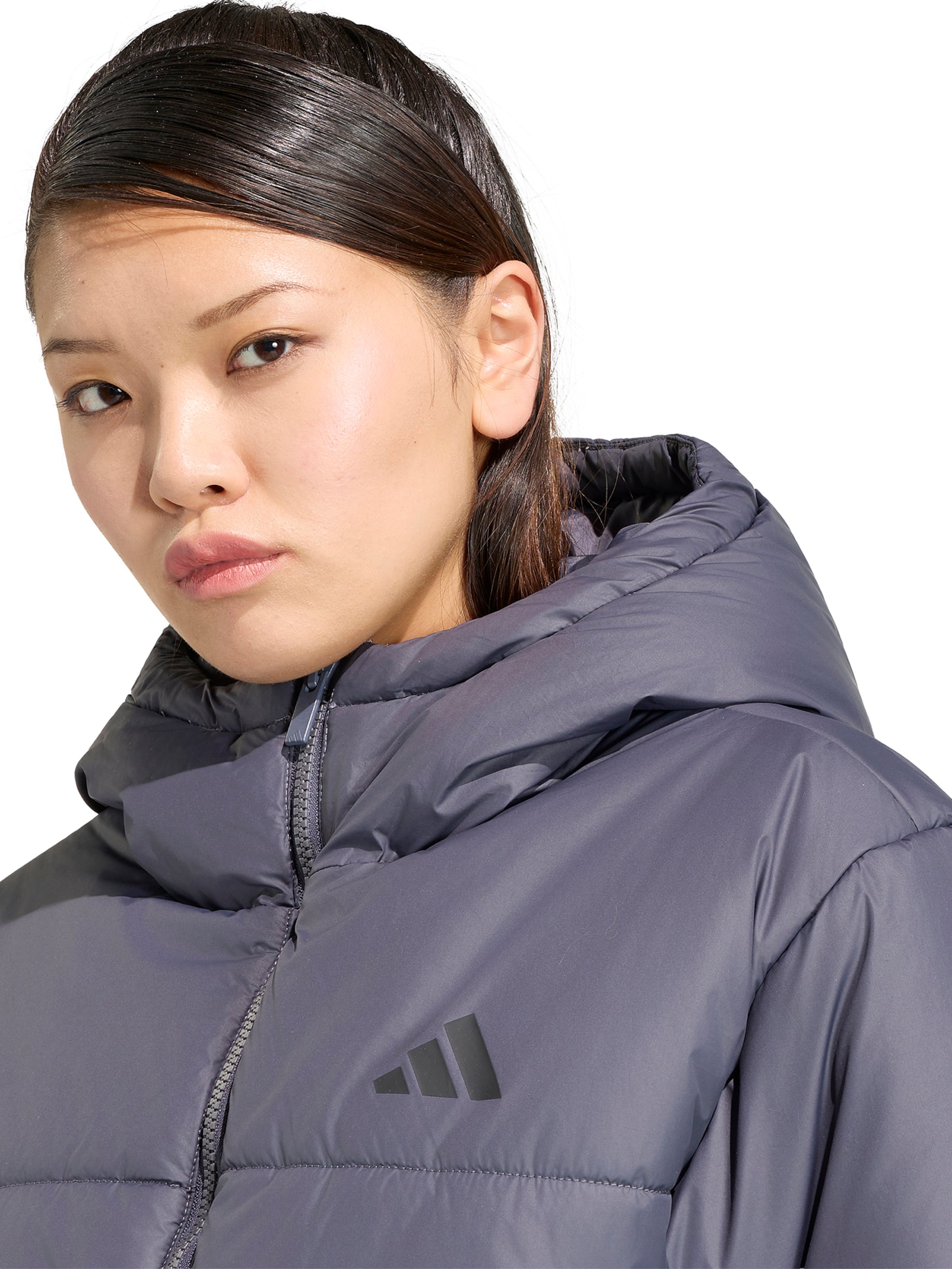 ADIDAS SPORTSWEAR Sportjacke 'ESS' in Lila
