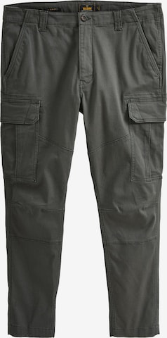 Effilé Pantalon cargo Next en gris : devant