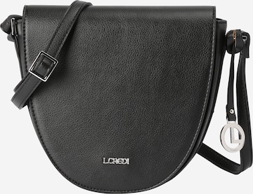 L.CREDI Crossbody bag 'Joy' in Black: front