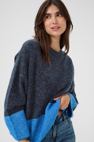 Pull-over CULTURE en bleu