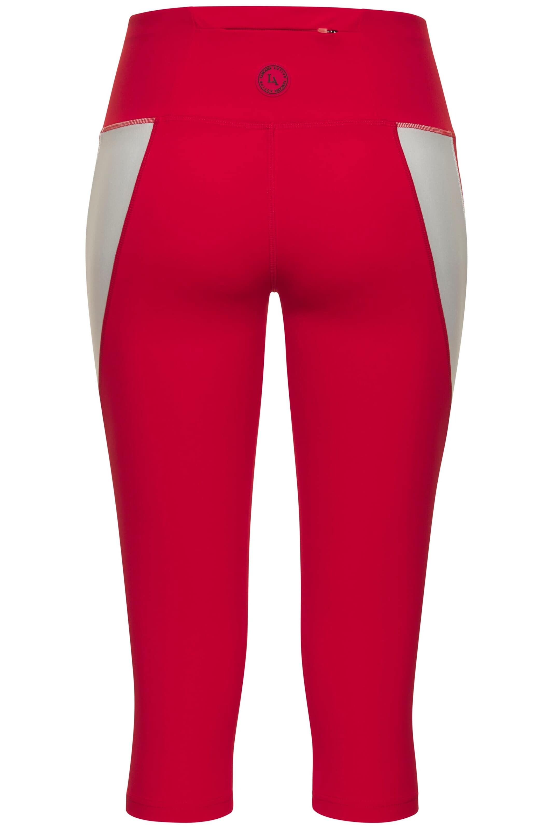 LASCANA ACTIVE Skinny Leggingsit värissä punainen