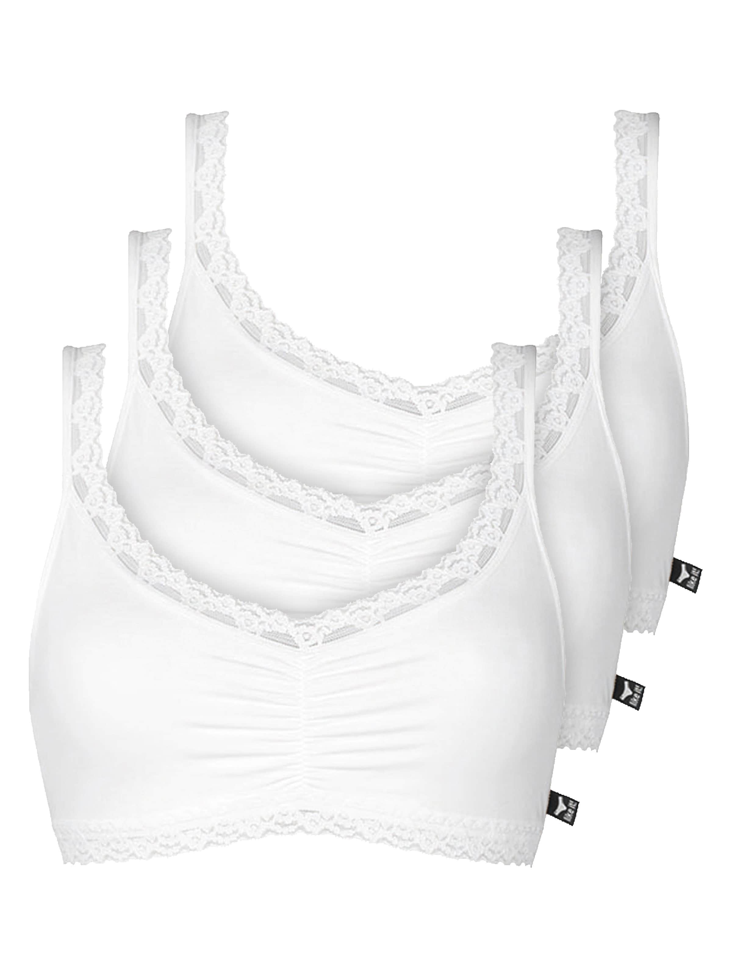 like it! Bodice 'Olivia' in White: front