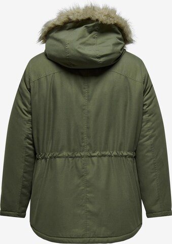 ONLY Carmakoma Winterparka in Groen