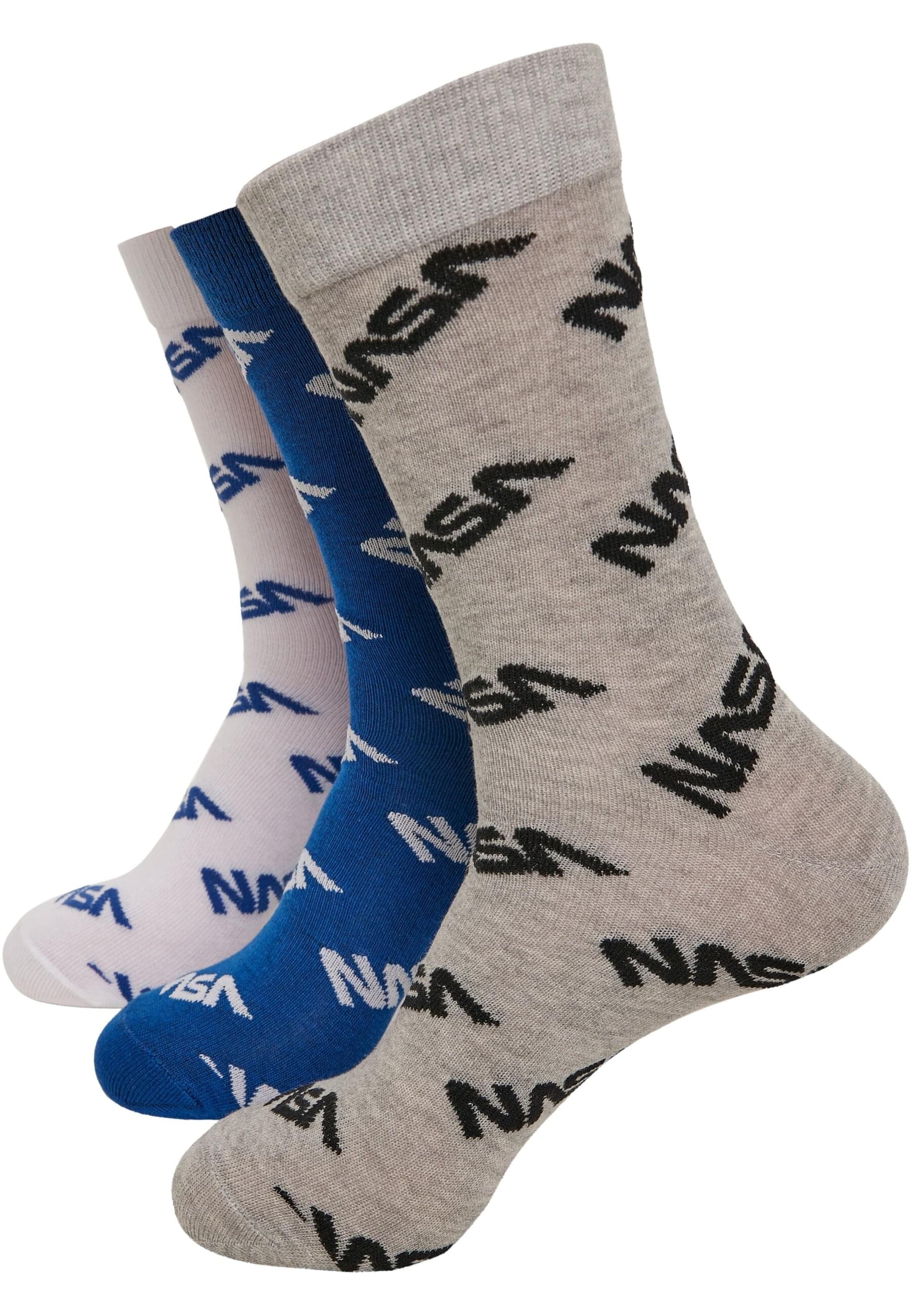 Mister Tee Socks in Blue: front