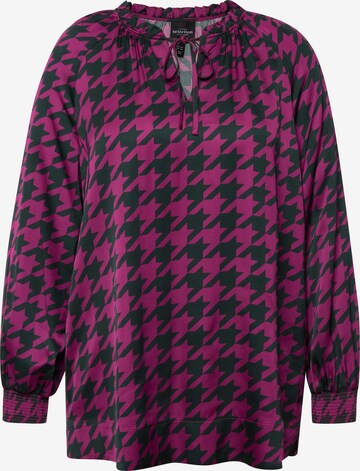 Ulla Popken Blouse in Roze: voorkant