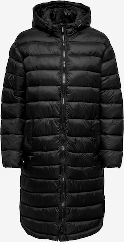 ONLY Χειμερινό παλτό 'Melody' σε μαύρο: μπροστά