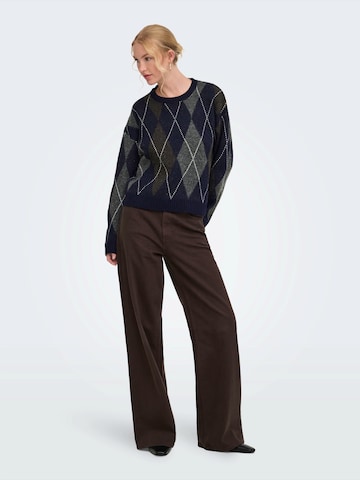 ONLY - Jersey 'ONLRhombus' en azul