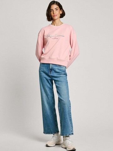 Pepe Jeans Sweatshirt 'Maddy' in Pink