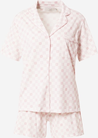 Women' Secret Short Pajama Set 'FRESH' in Pink: front