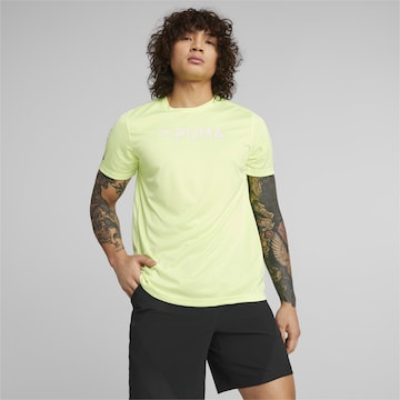 PUMA Sportshirt in Gelb