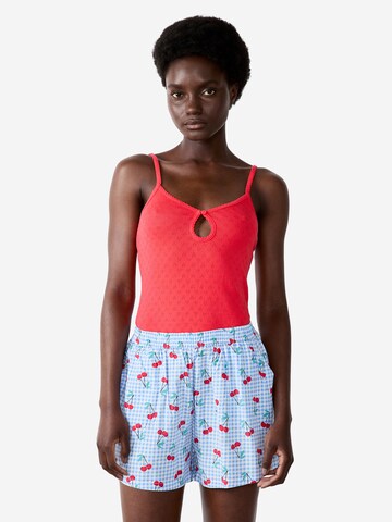 ETAM Pyjamashorts in Blau