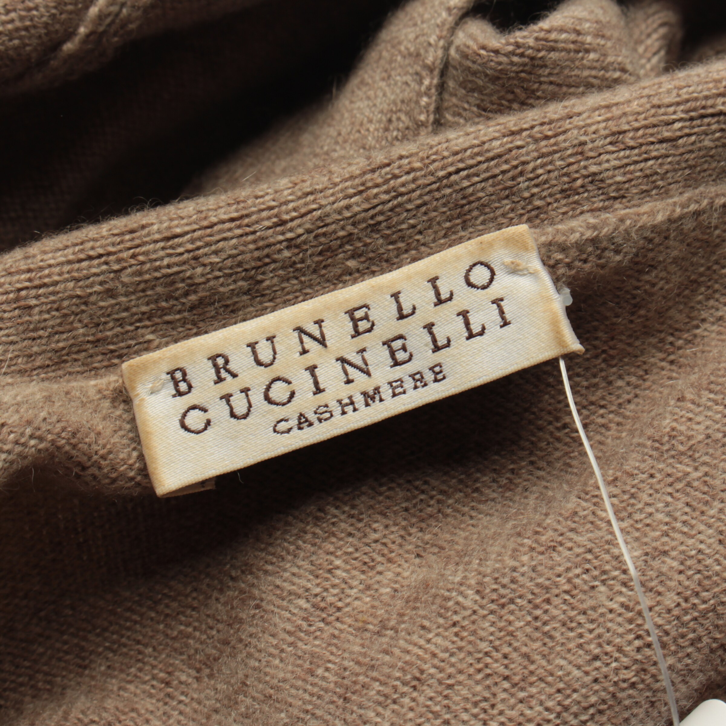 Brunello Cucinelli Pullover / Strickjacke M in Braun
