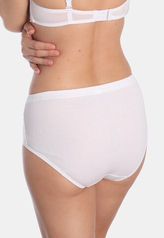 sassa Panty 'FINE RIB' in White