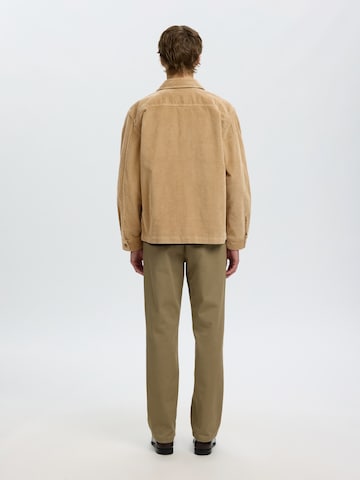 Veste mi-saison 'SLMotto Kris' SELECTED en beige