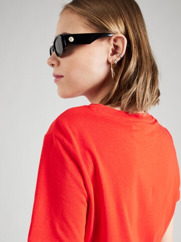 SELECTED FEMME - Camisa 'My Essential' em vermelho