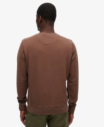 Sweat-shirt Superdry en marron