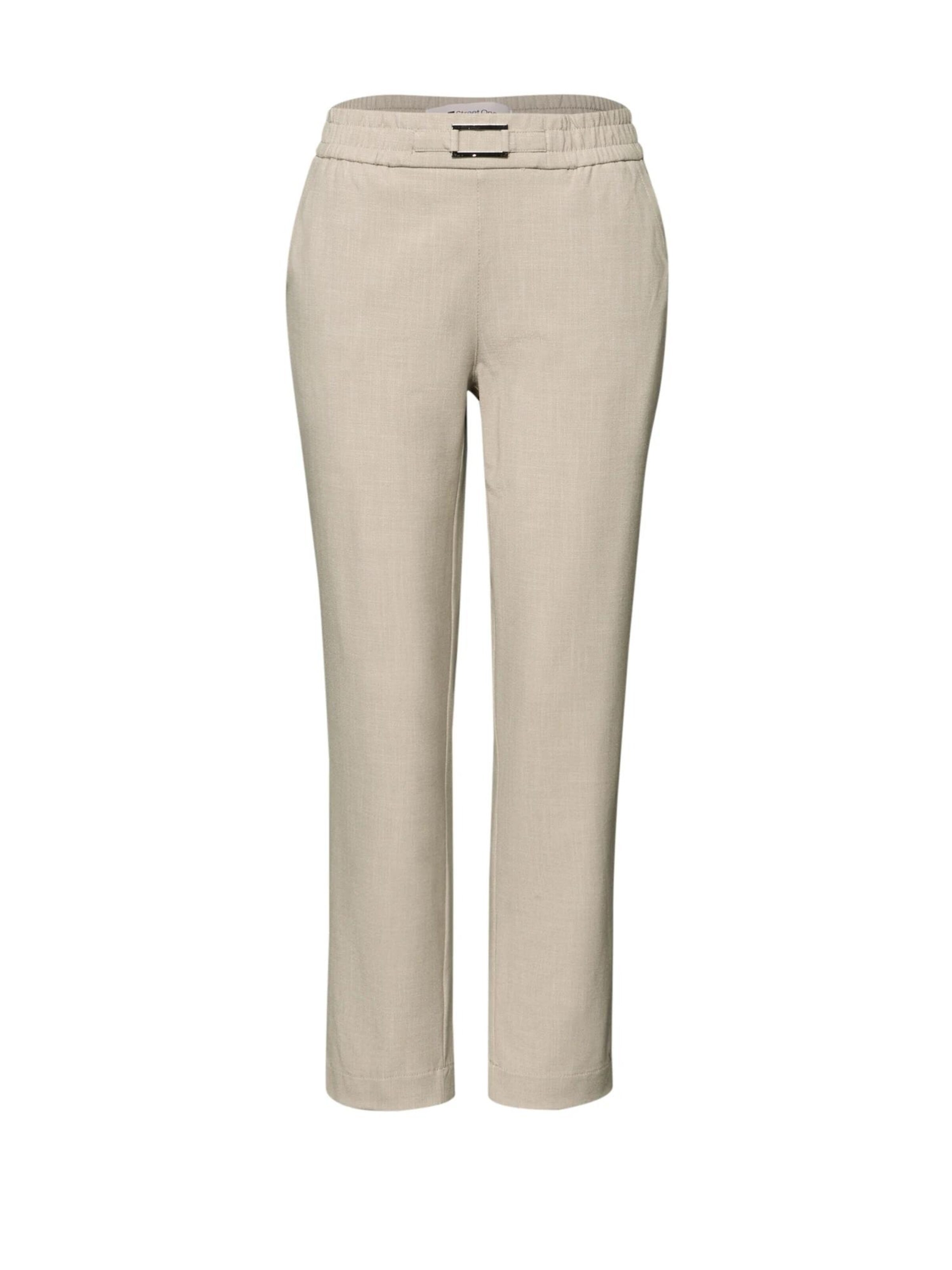 STREET ONE Trousers in 38 in Cream, Item view