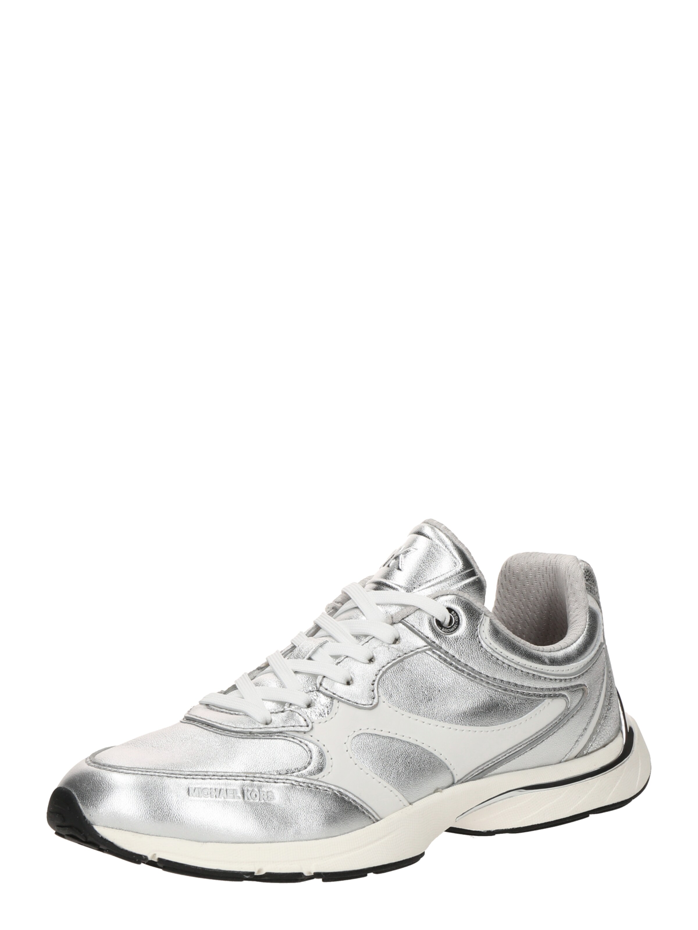 Sneaker bassa 'RILEY' di MICHAEL Michael Kors in argento: frontale