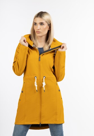 ICEBOUND Raincoat in Yellow: front