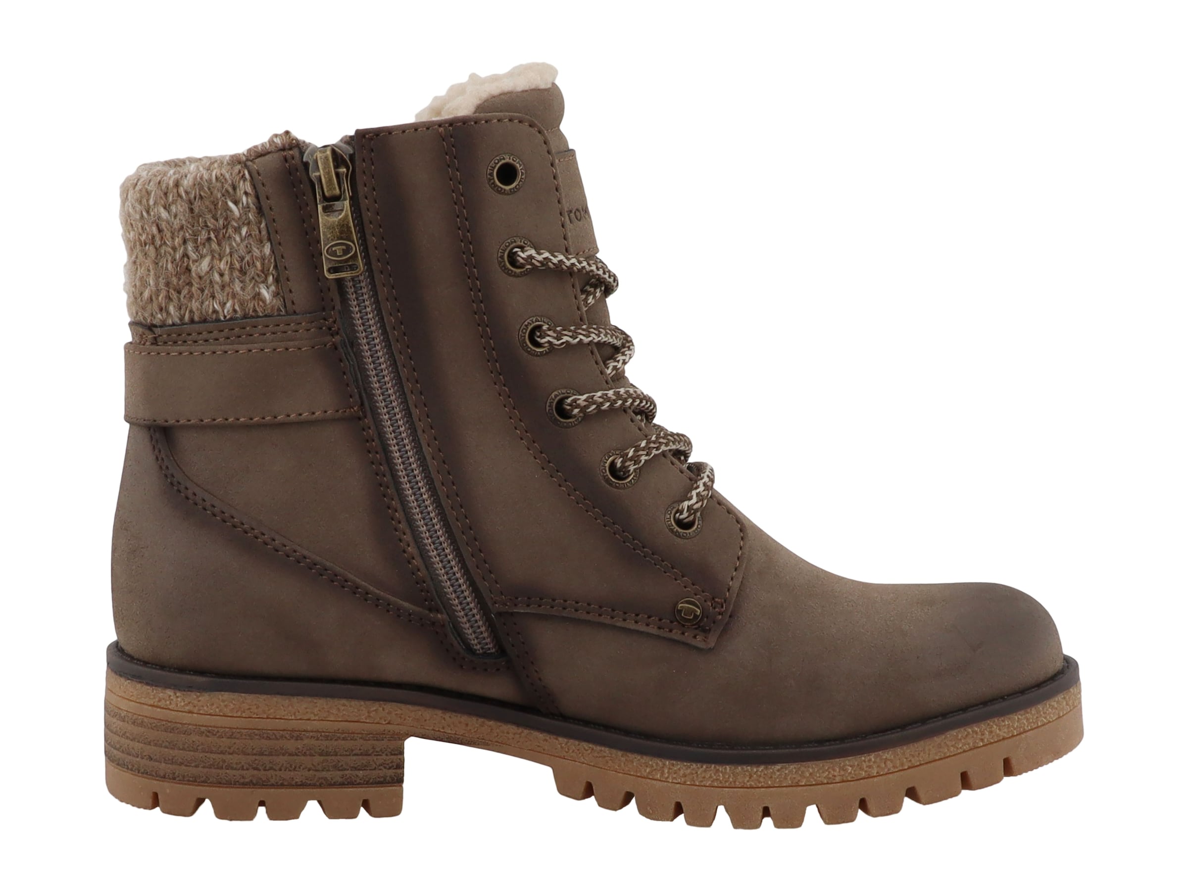 TOM TAILOR Stiefel in Braun