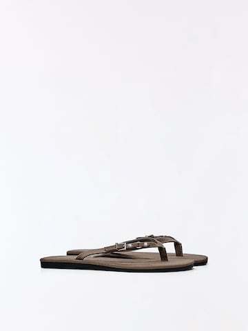 Bershka Žabky – žlutá