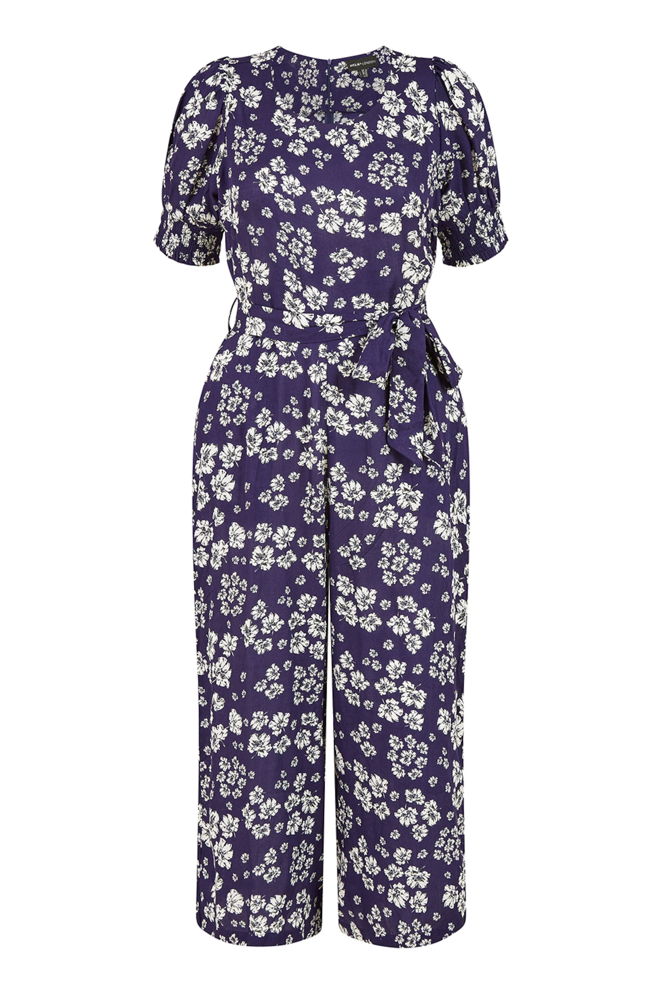 Mela London Jumpsuit in Blue: front