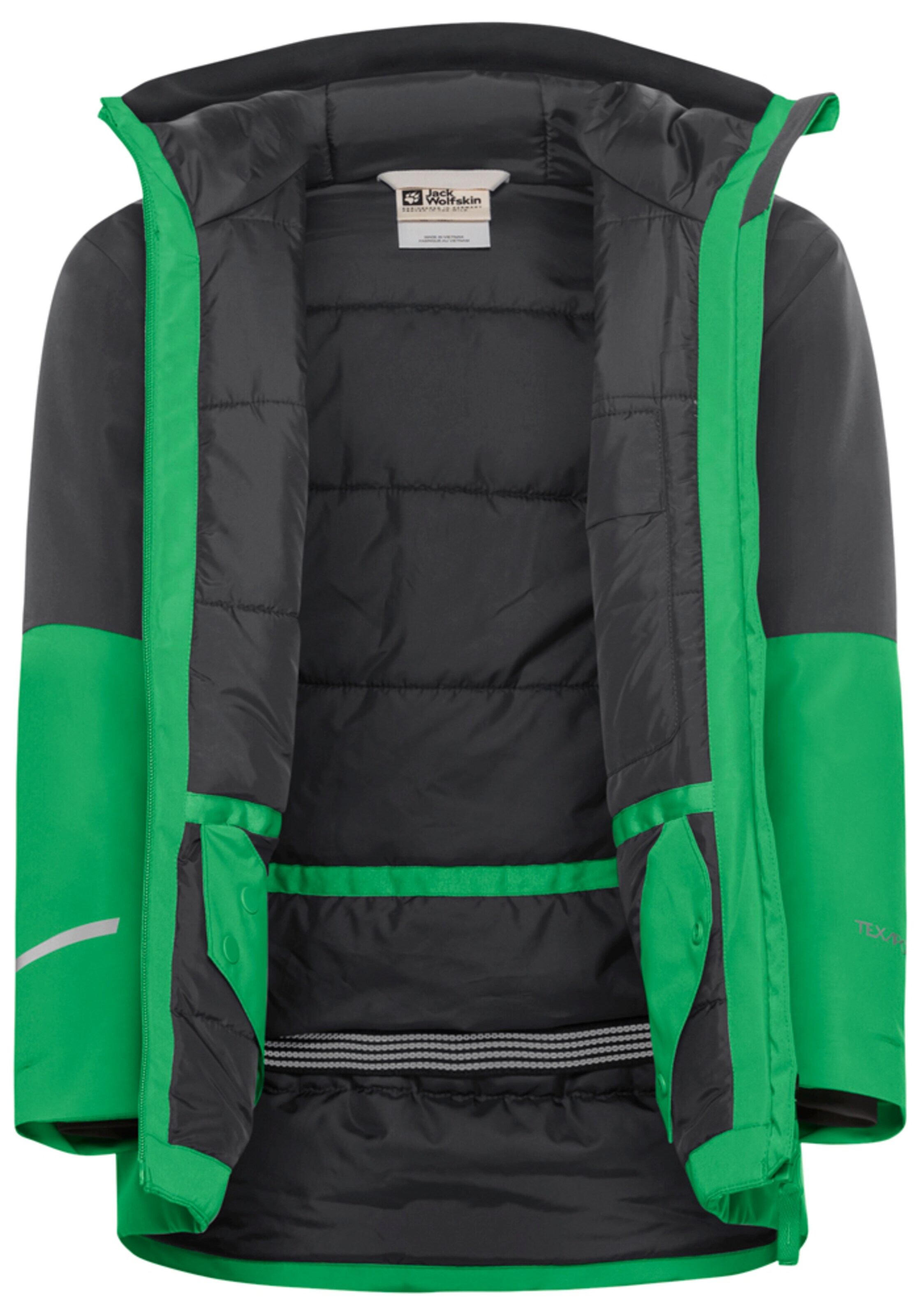JACK WOLFSKIN Outdoor jacket in Green