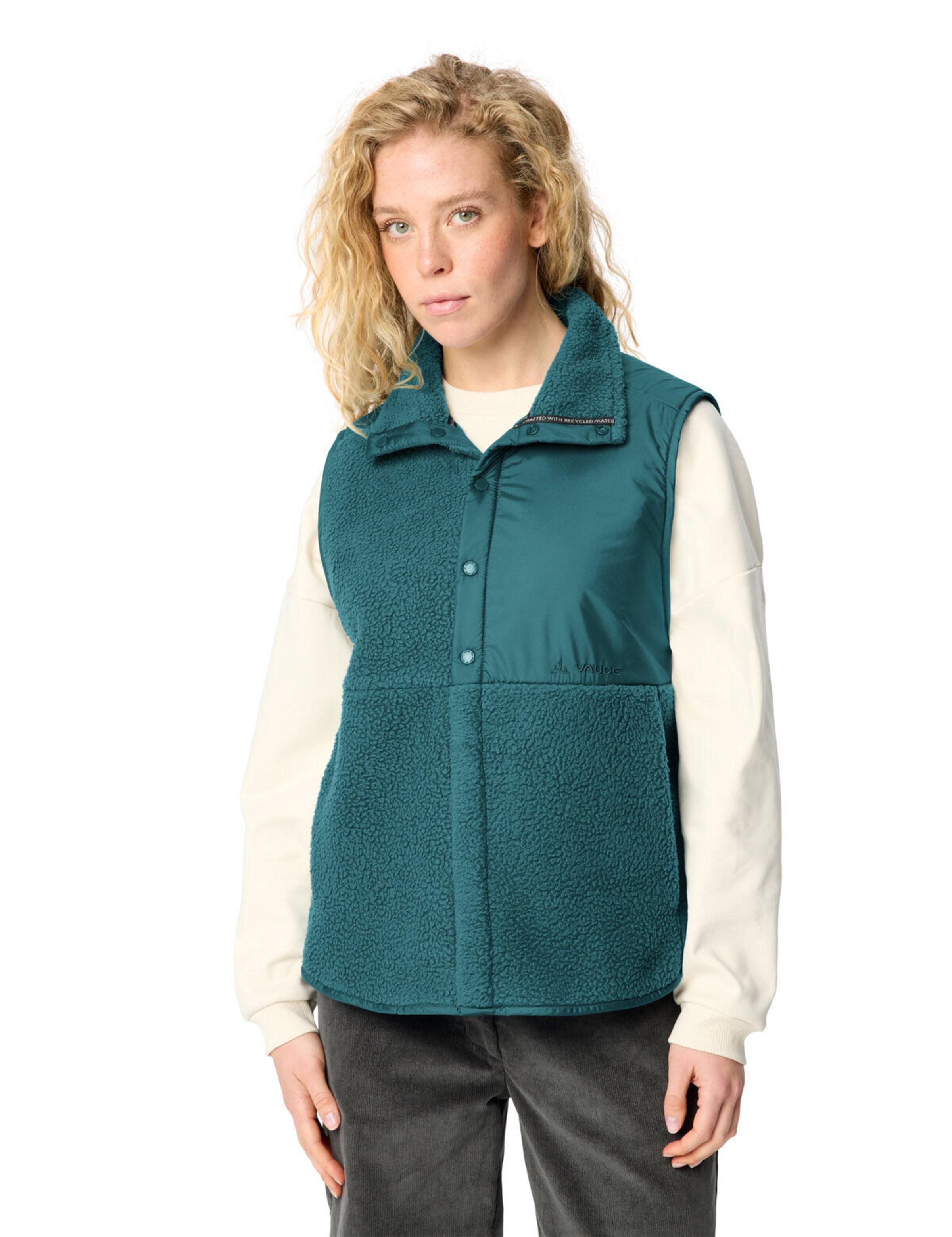 VAUDE Sports vest 'Najun' in Green: front
