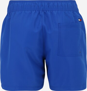 Tommy Hilfiger Swimwear Plus Plavecké šortky – modrá