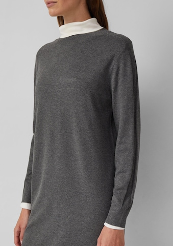 s.Oliver Gebreide jurk in Grijs
