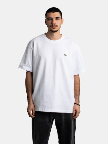 LACOSTE T-Shirt in Weiß: Vorderseite