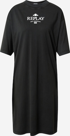 REPLAY Dress in Black: front