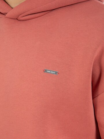 Smilodox Sweatshirt 'Dawson' in Bruin