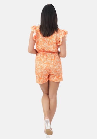 Elara Jumpsuit in Oranje