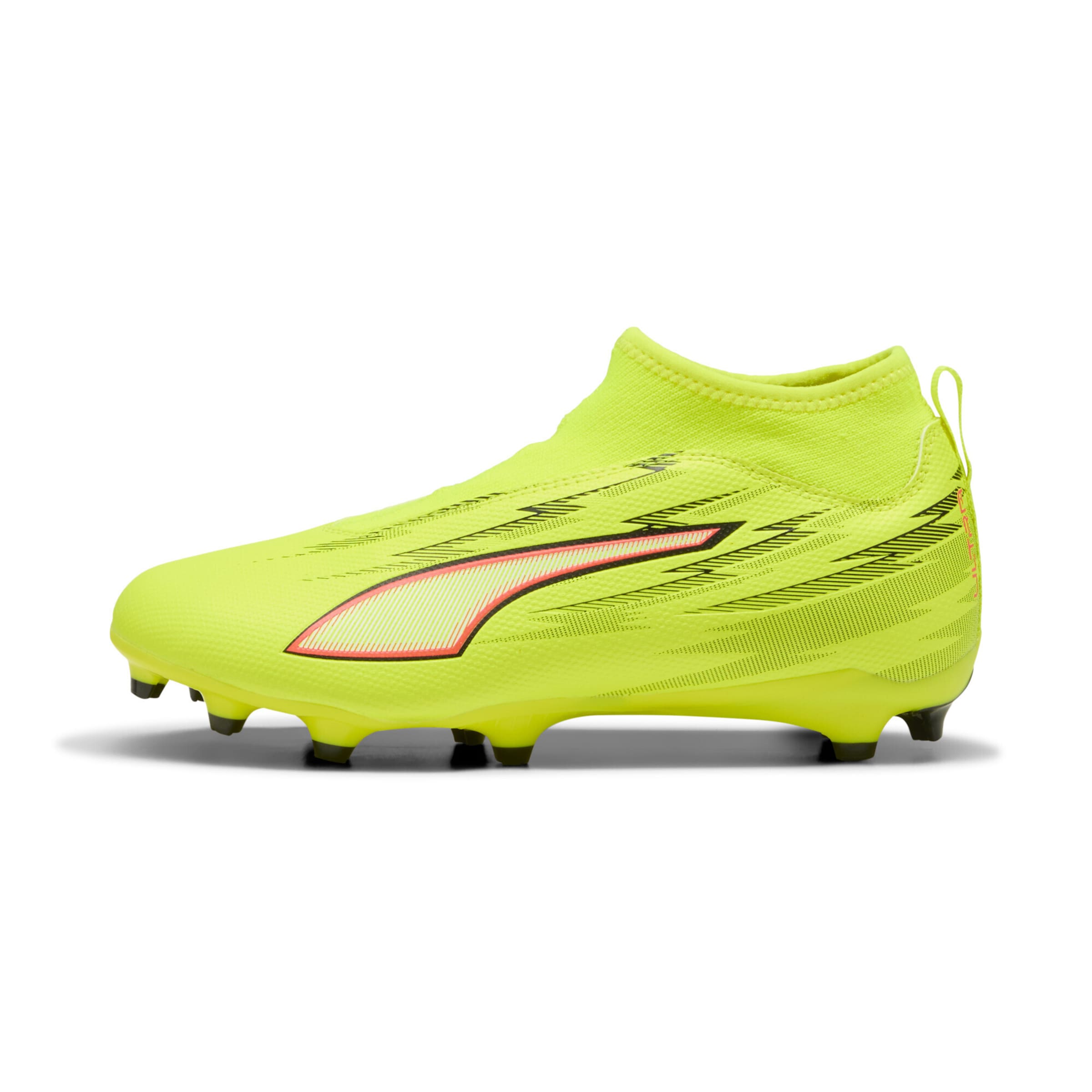 PUMA Sports shoe 'Ultra 6 Match+' in Yellow: front