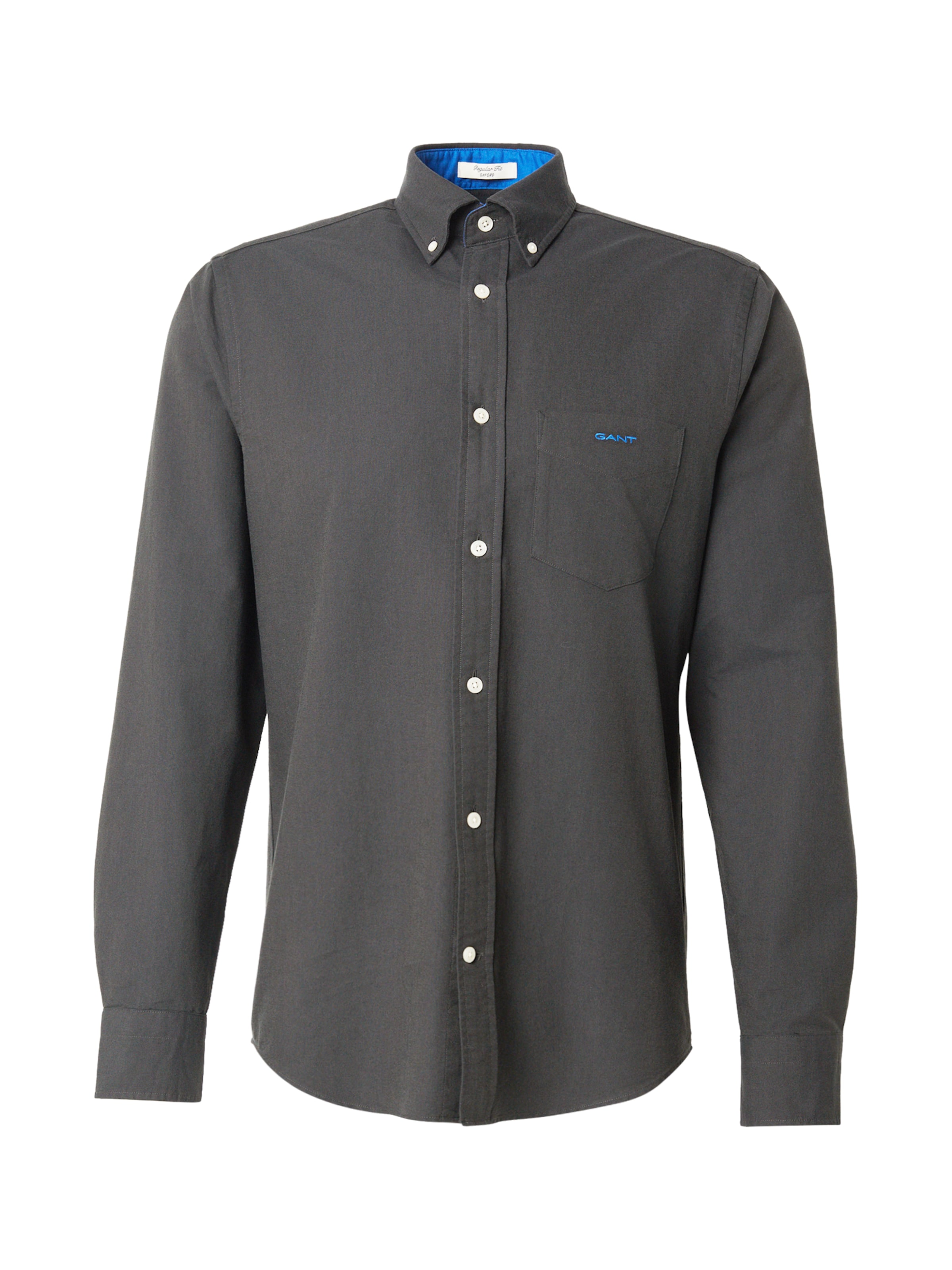 GANT - Ajuste regular Camisa en negro: frente