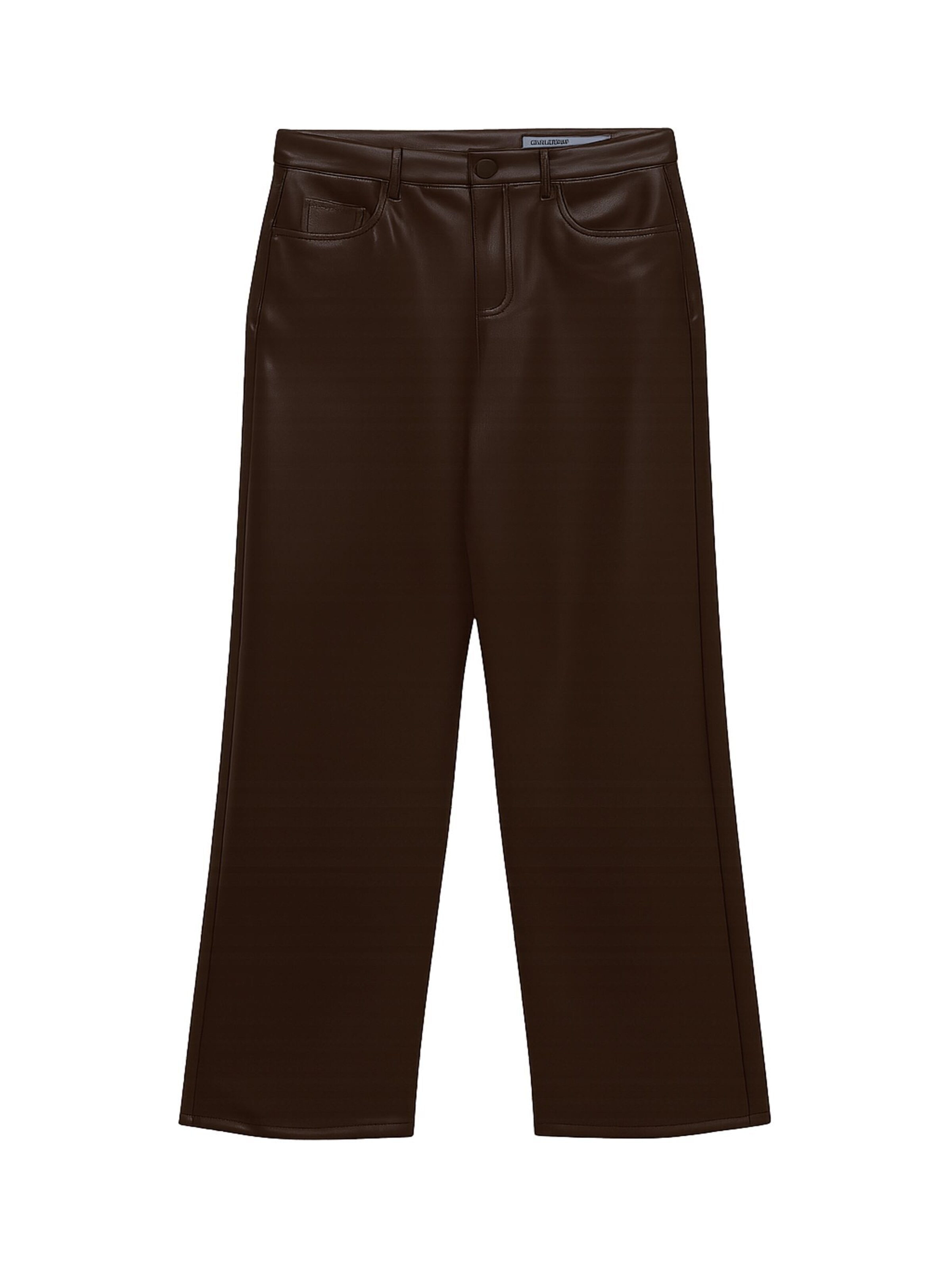 VERO MODA Wide leg Trousers 'TESSA' in Brown: front