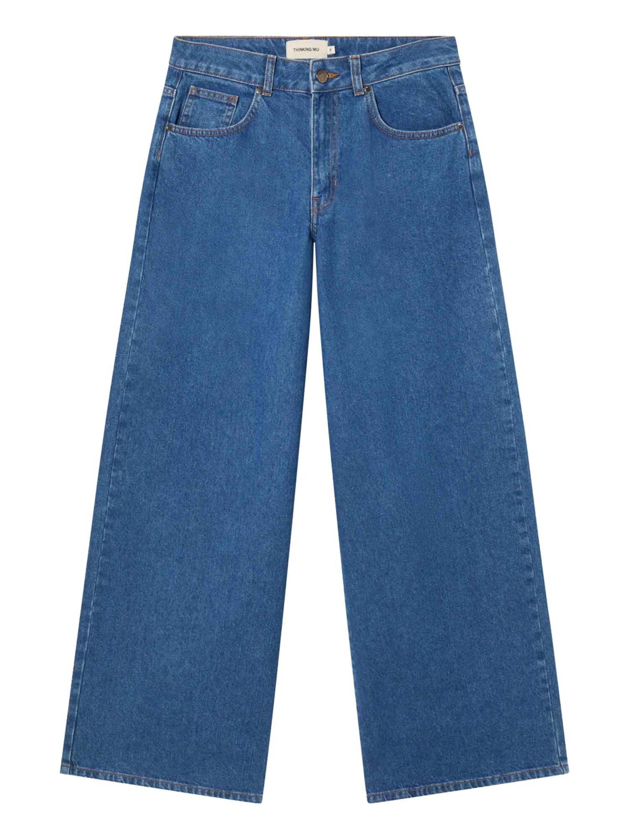 Thinking MU Regular Jeans in Blue: front