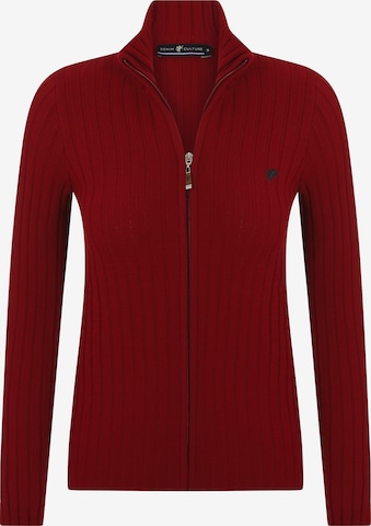 DENIM CULTURE Knit Cardigan 'Yuliana' in Red: front