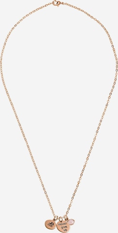 Gemshine Necklace in Gold: front