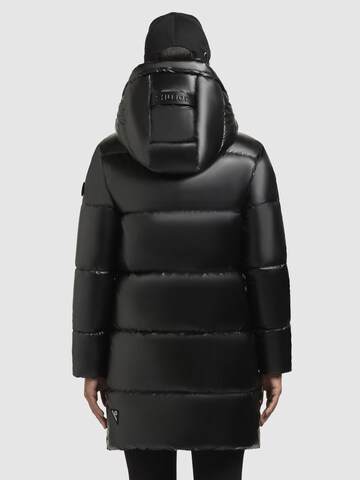 Manteau d’hiver ' Haya Shiny-YM ' khujo en noir